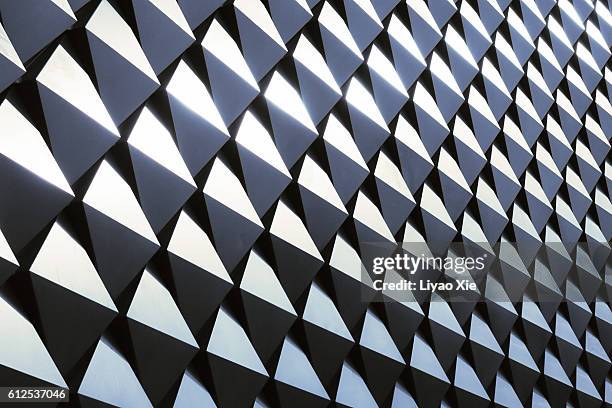 abstract wall - pointy architecture stock pictures, royalty-free photos & images