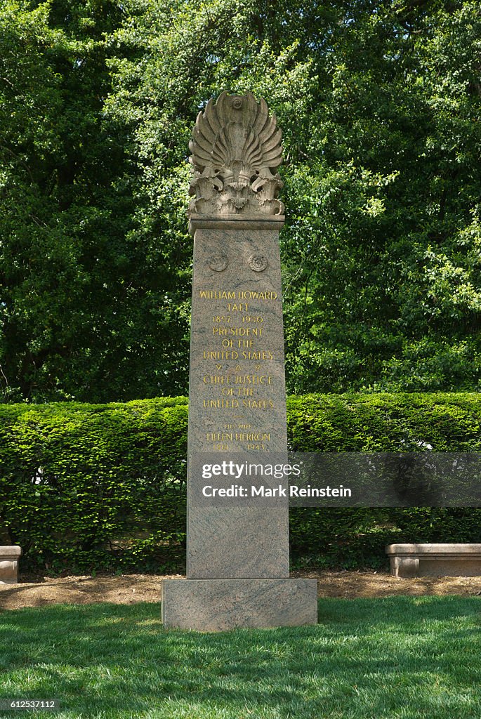 President Taft's Grave In Arlington