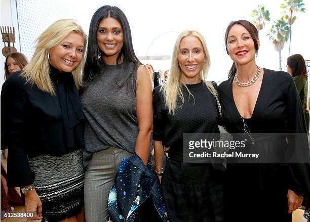 Erica Zohar, Rachel Roy, Alexandra Von Furstenberg, and Tamara Mellon attend Tamara Mellon's celebration of the relaunch of her luxury shoe brand on...
