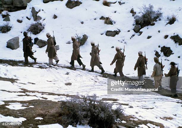 The Mujahideen fought against the Soviet invasion of Afghanistan during the 1980s. The invasion started in December 25, 1979. | Location: Northern...