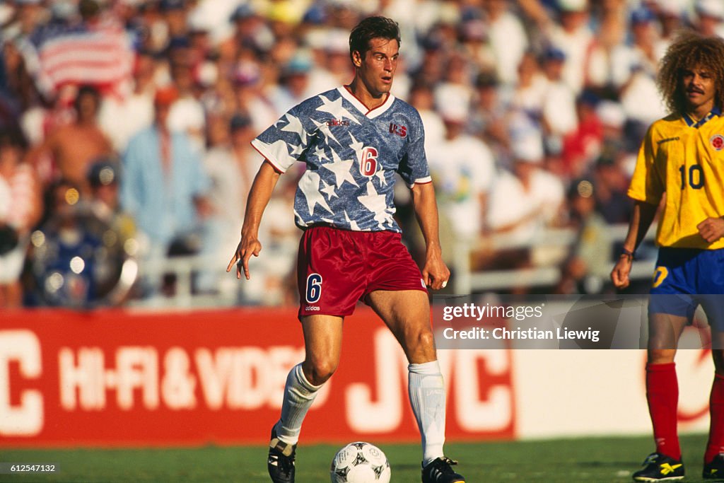 American Soccer Player John Harkes