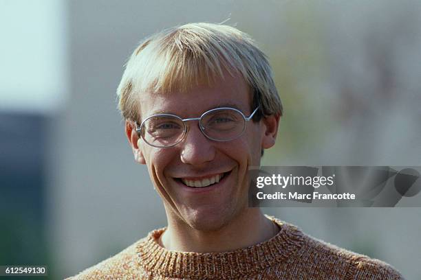 French road racing cyclist Laurent Fignon