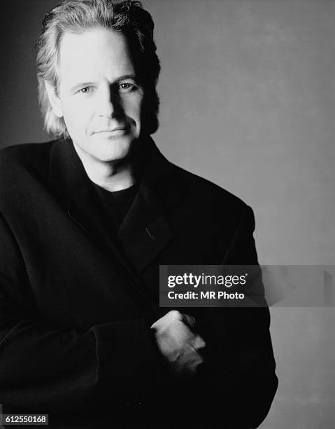 Director Chris Carter is photographed for Rolling Stone magazine in 1997 in Los Angeles, California.