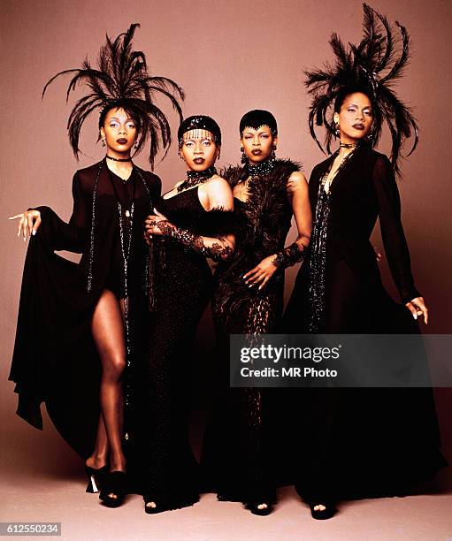 The members of the popular music group En Vogue: Terry Ellis, Maxine Jones, Dawn Robinson, Cindy Herron.