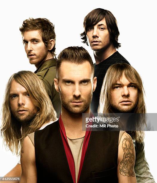 Maroon 5 are photographed for Rolling Stone Magazine on August 3, 2007.