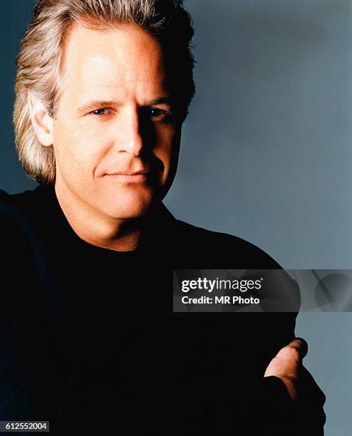 Director Chris Carter is photographed for Rolling Stone magazine in 1997 in Los Angeles, California.