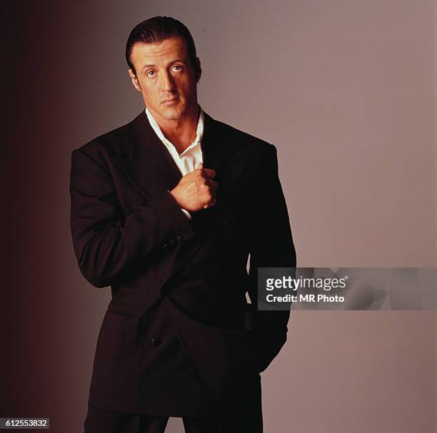 Actor Sylvester Stallone is photographed for Esquire Magazine in 1988 in Los Angeles, California.