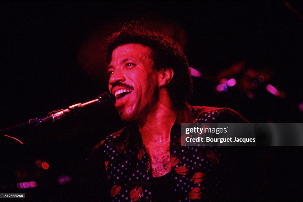 American singer Lionel Richie