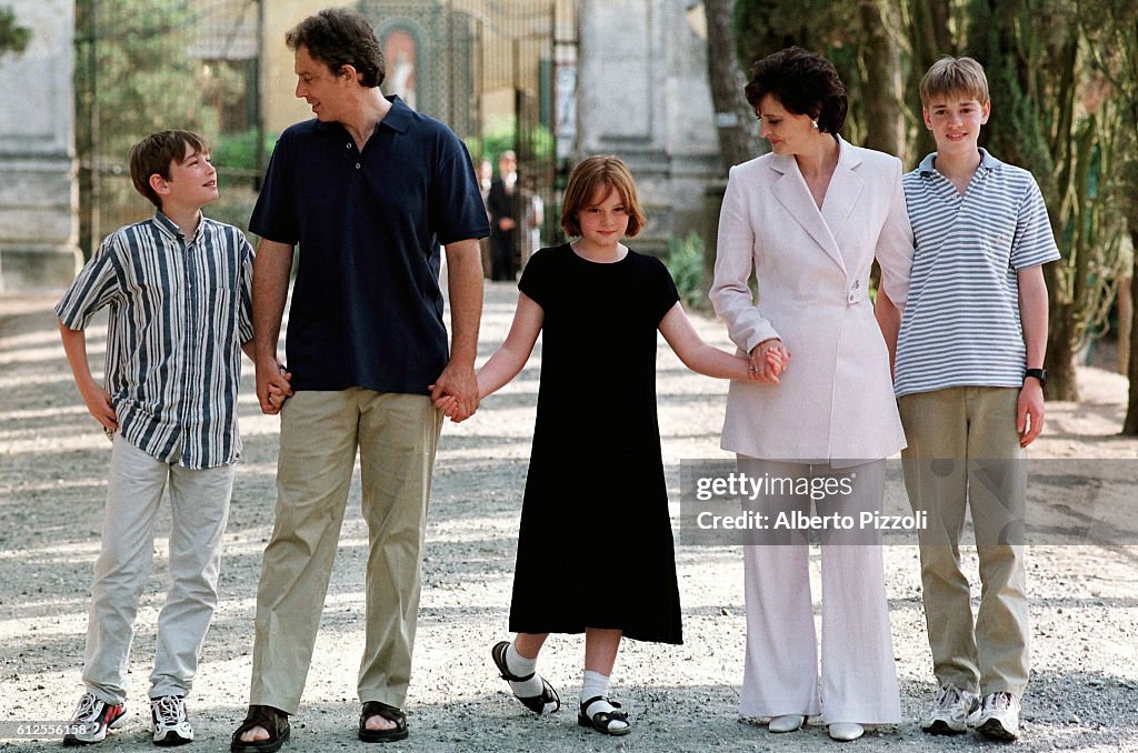 THE BLAIR FAMILY ON HOLIDAY