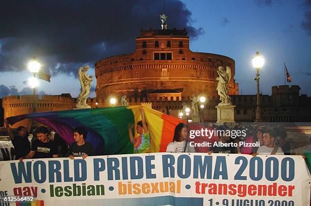 1.541 The Gay Pride Parade In Rome Stock Photos, High-Res Pictures, and Images - Getty Images