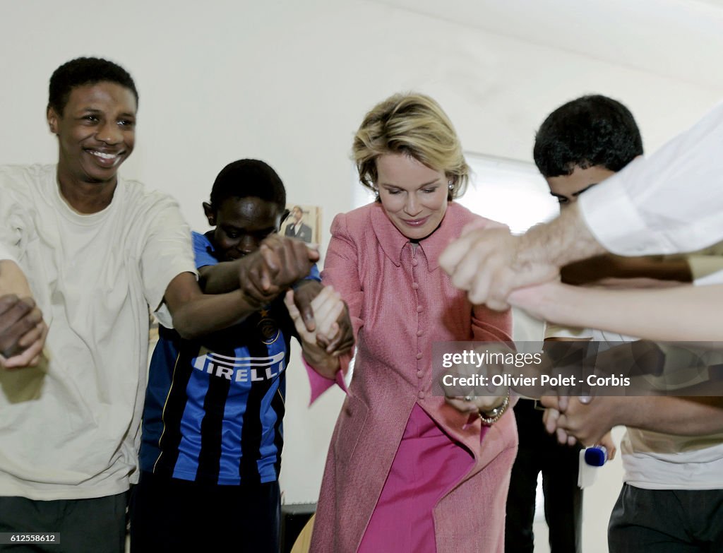 United Arab Emirates - Qatar - Prince Philippe and Princess Mathilde visit