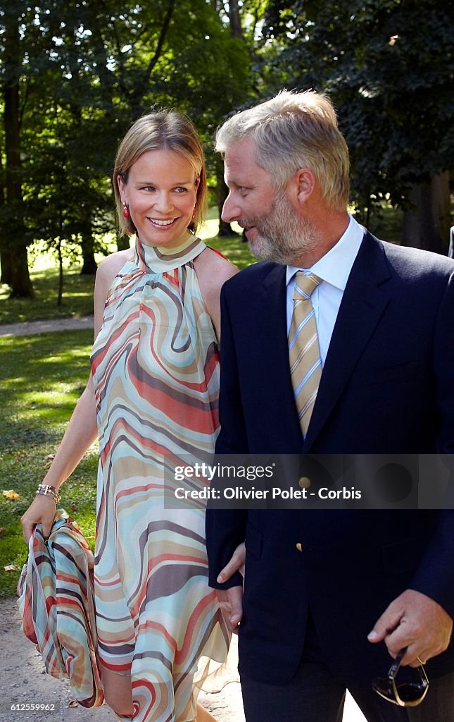 Belgium - Reception at the Royal Castle in Laeken