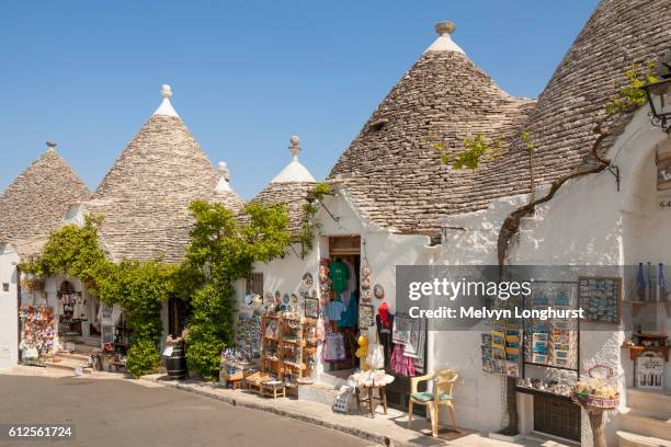 alberobello in the puglia region of italy - as bari stock pictures, royalty-free photos & images