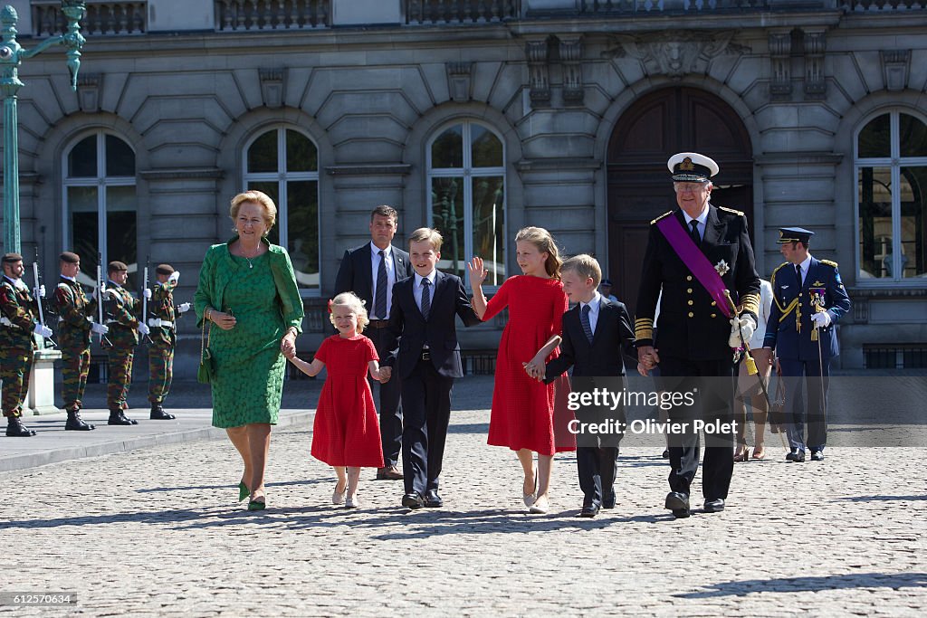 KING ALBERT OF BELGIUM ABDICATTES THE THROWN