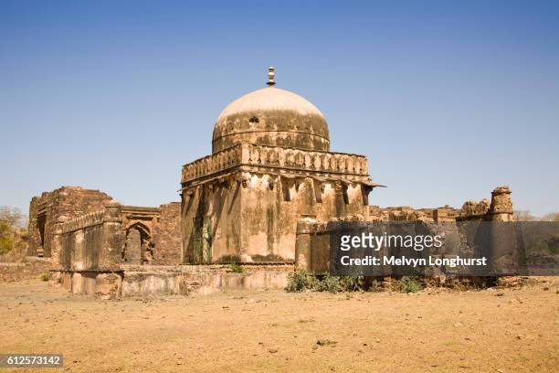 a dargah, in ranthambhore fort, ranthambhore national park, rajasthan, india - ranthambore fort stock pictures, royalty-free photos & images