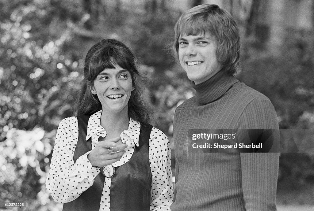 Musicians Karen and Richard Carpenter