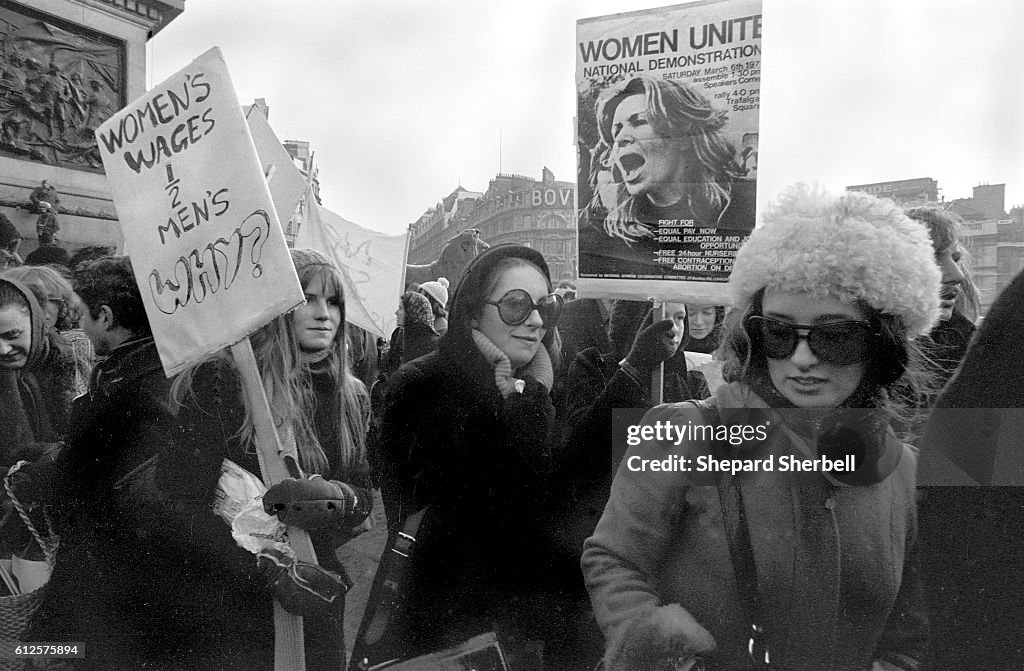 London's First Women's Liberation Demonstration