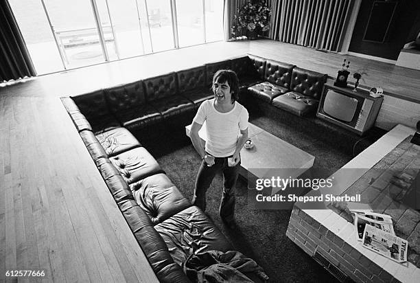 Keith Moon Laughing in His Sunken Living Room