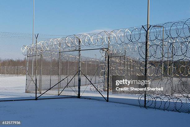 Fencing Surrounding Buckingham Correctional Institution