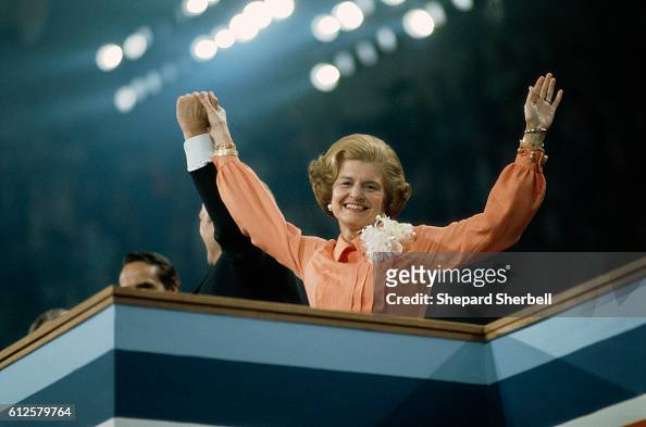 First Lady Betty Ford Waving
