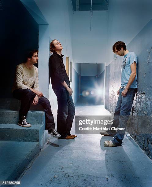 The members of Keane are, L-R, Rich Hughes, Tom Chaplin, and Tim Rice-Oxley.
