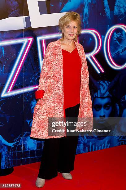 Marisa Paredez attends 'The Hole Zero' premiere at Calderon Theater on October 4, 2016 in Madrid, Spain.