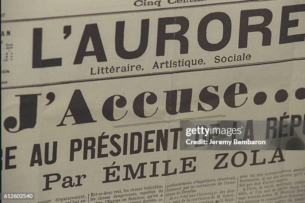 'J'ACCUSE?!' BY EMILE ZOLA