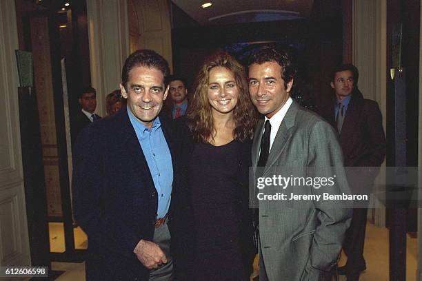 Jean-François Lepetit, Lydie Denier and Bernard Montiel.