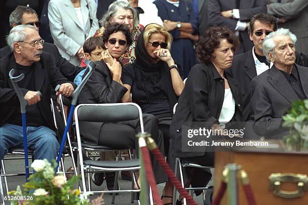 Laura, Fiona, Manuel, Xavier's sisters & brother, Daniel Gelin and his wife, Lydie.