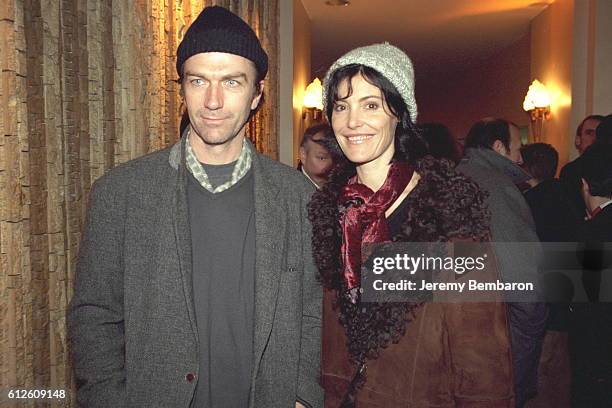 Philippe Caroit and his friend Caroline Tresca.