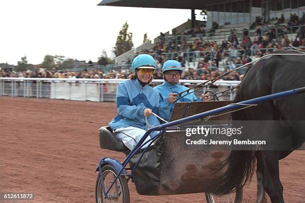 Marie Ange Nardy during the race.