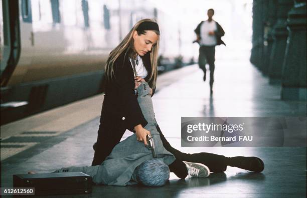 French actress Sophie Duez is Commissaire Marie Saint-Georges.