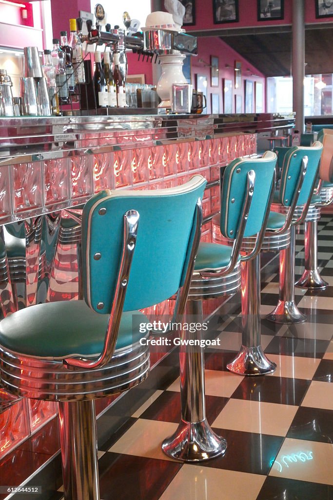 Retro style diner