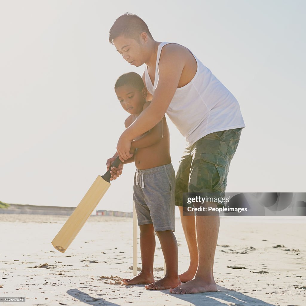Raising a future cricket star