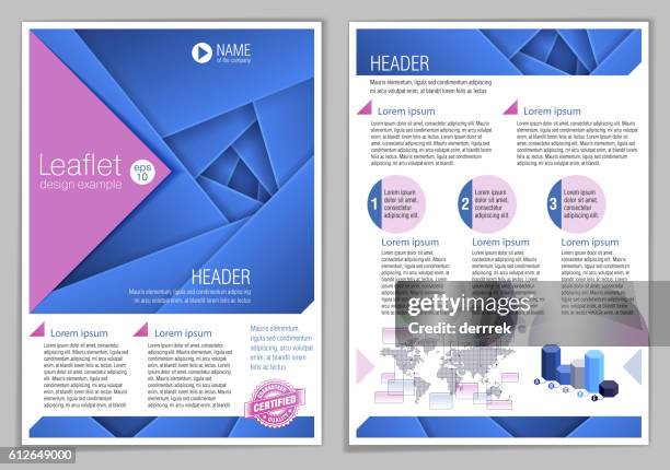 Infographic Leaflet Example Origami Style Infographic Photos and Premium High Res Pictures - Getty ...