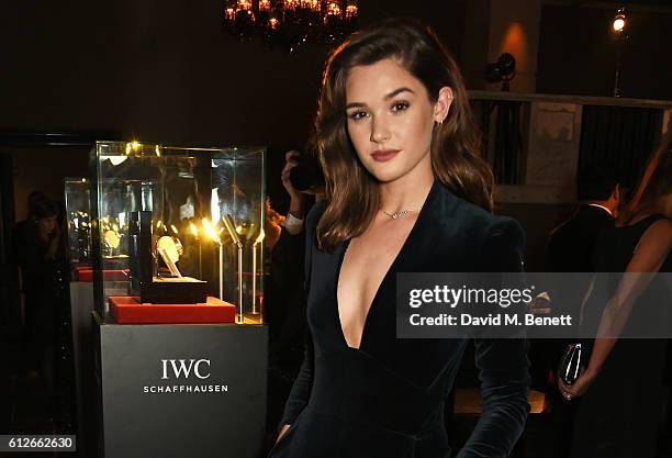 Sai Bennett attends the IWC Schaffhausen Dinner in Honour of the BFI at Rosewood London on October 4, 2016 in London, England.