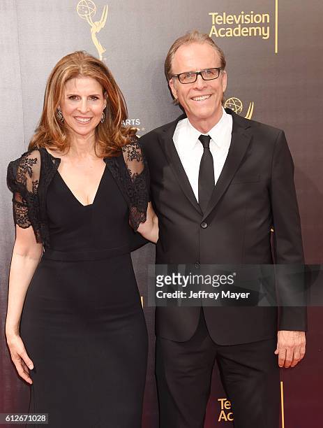Producers/directors Amy Ziering and Kirby Dick attend the 2016 Creative Arts Emmy Awards held at Microsoft Theater on September 11, 2016 in Los...