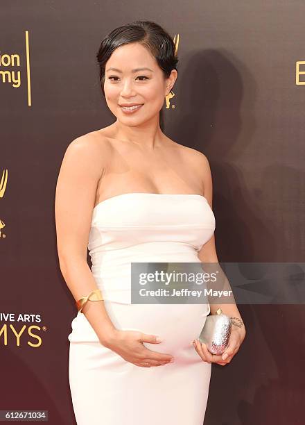 Actress Michelle Ang attends the 2016 Creative Arts Emmy Awards held at Microsoft Theater on September 11, 2016 in Los Angeles, California.