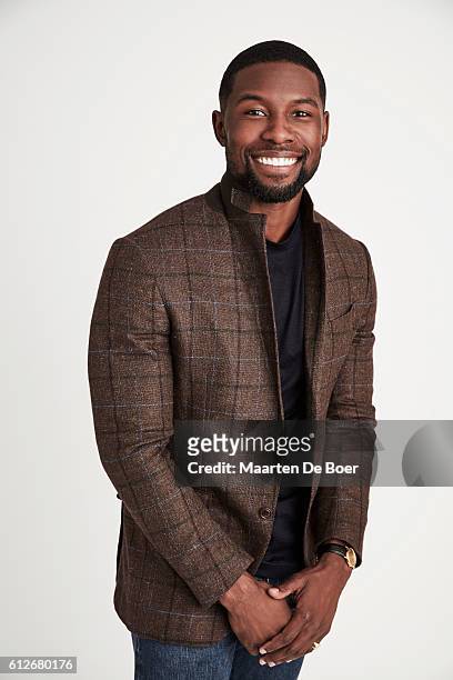 Trevante Rhodes from the film 'Moonlight' poses for a portrait at the 2016 Toronto Film Festival Getty Images Portrait Studio at the Intercontinental...