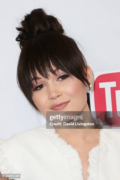 Actress Kelli Berglund arrives at the 2016 Streamy Awards at The Beverly Hilton Hotel on October 4, 2016 in Beverly Hills, California.