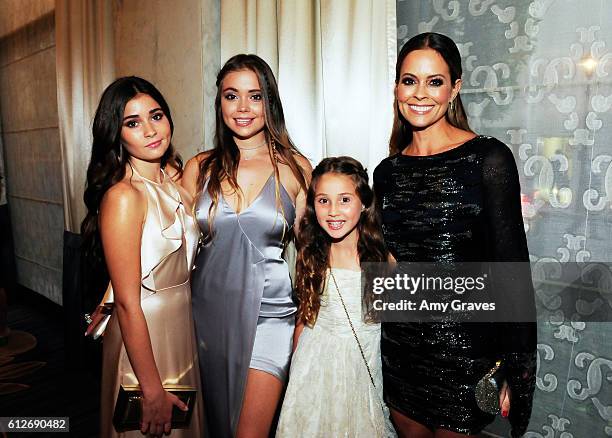 Sierra Fisher, Nariah Fisher, Rain Carvet and Brooke Burke-Charset attend Operation Smile's Annual Smile Gala at the Beverly Wilshire Four Seasons...