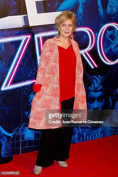 Marisa Paredez attends 'The Hole Zero' premiere at Calderon Theater on October 4, 2016 in Madrid, Spain.