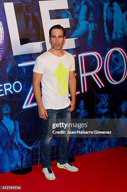 Alejandro Tous attends 'The Hole Zero' premiere at Calderon Theater on October 4, 2016 in Madrid, Spain.