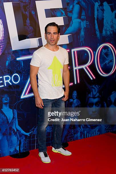 Alejandro Tous attends 'The Hole Zero' premiere at Calderon Theater on October 4, 2016 in Madrid, Spain.
