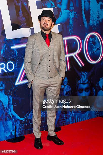 Alex O'Dogherty attends 'The Hole Zero' premiere at Calderon Theater on October 4, 2016 in Madrid, Spain.