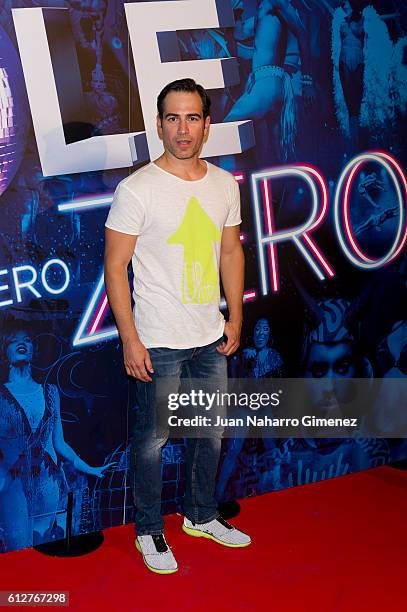 Alejandro Tous attends 'The Hole Zero' premiere at Calderon Theater on October 4, 2016 in Madrid, Spain.