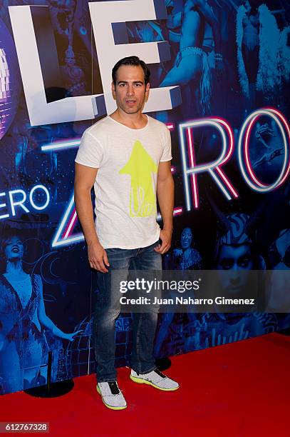 Alejandro Tous attends 'The Hole Zero' premiere at Calderon Theater on October 4, 2016 in Madrid, Spain.