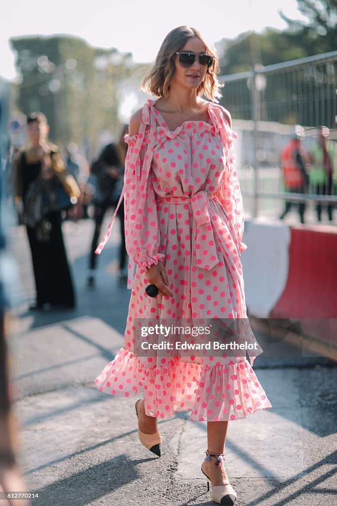 Street Style : Day Eight - Paris Fashion Week Spring/Summer 2017