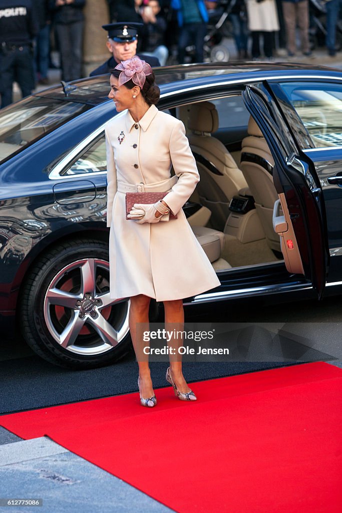 Denmark - The Royal Family Attends Opening Of The Parliament