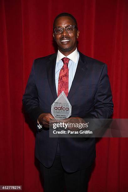 Producer Mark E. Swinton attends the African American Film Critics Association: Synergy ATL 2016 at Auburn Avenue Research Library on October 4, 2016...